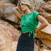 Clothing böhme | Rowen Top In Green