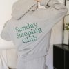 Clothing böhme | Sunday Sleeping Club Graphic Hoodie Grey