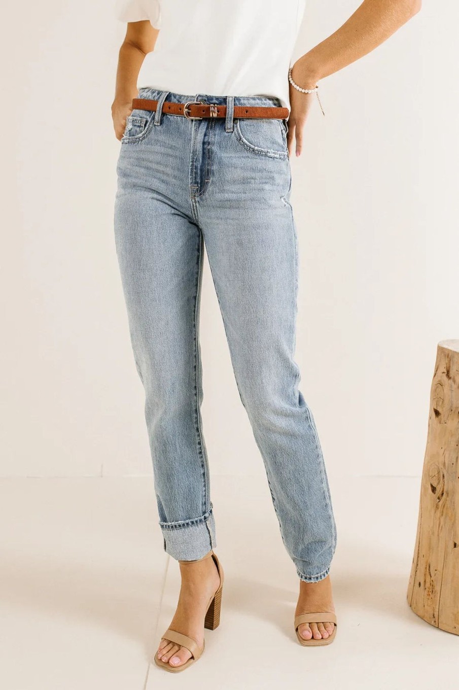 Clothing böhme | Abbie Straight Leg Jeans Light Wash