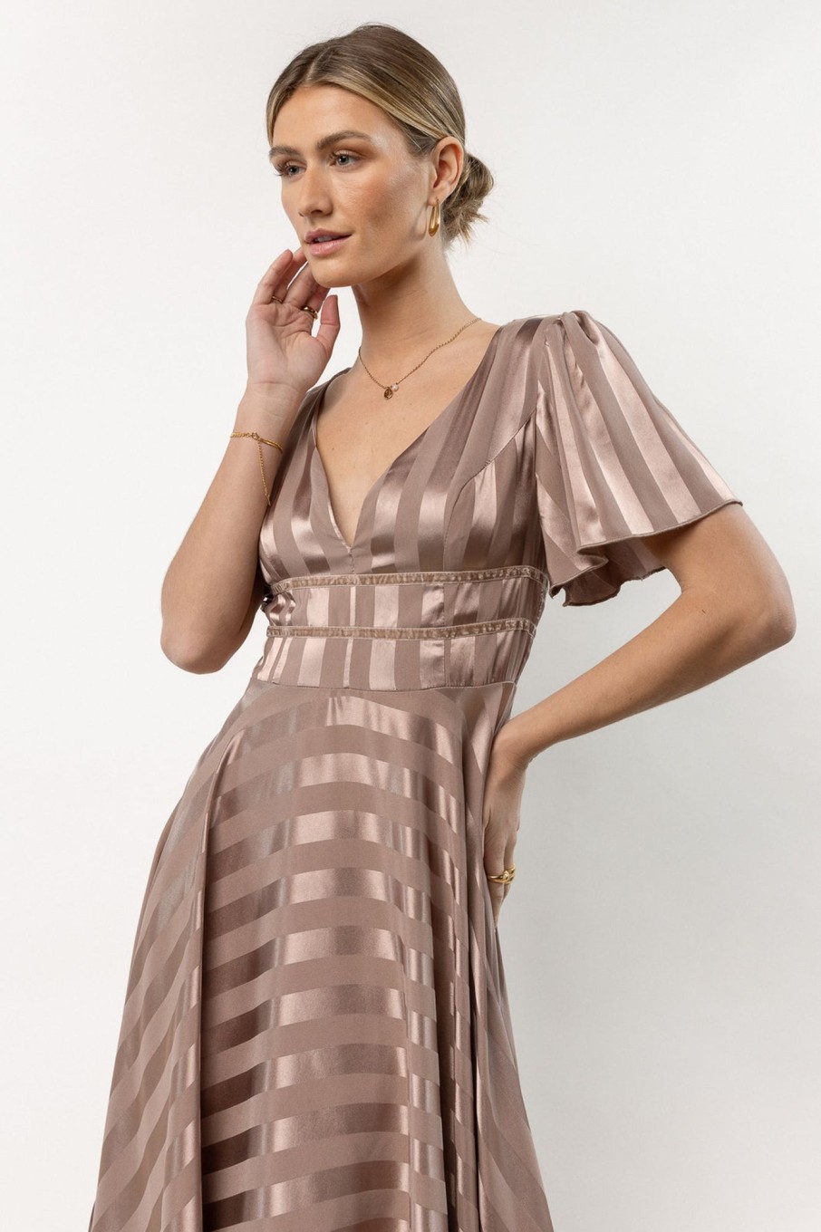 Clothing böhme | Rylee Maxi Dress In Mauve