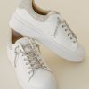 Accessories böhme | Evalia Rhinestone Sneakers In White