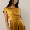 Clothing böhme | Rosalind Midi Dress In Mustard