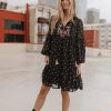 Clothing böhme | Milan Embroidered Mini Dress Black