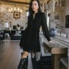 Clothing böhme | Gabriella Button Up Dress Black