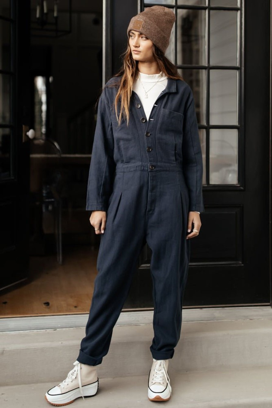 Clothing böhme | Ellwood Jumpsuit In Navy