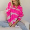 Clothing böhme | Alex Abstract Sweater Hot Pink