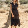 Clothing böhme | Willa Ruffle Dress In Black