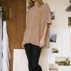 Clothing böhme | Lily Oversized T-Shirt In Brown