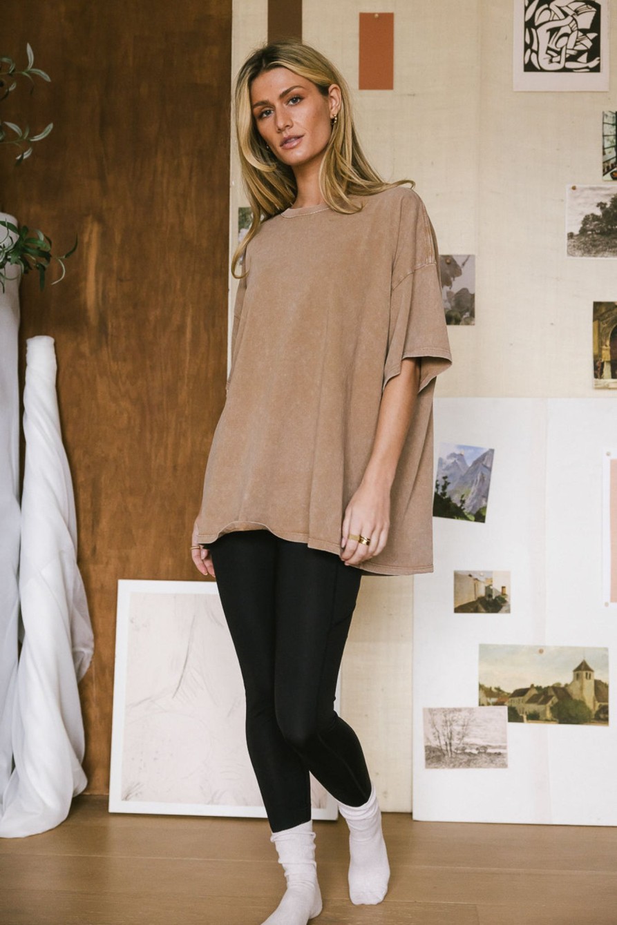 Clothing böhme | Lily Oversized T-Shirt In Brown