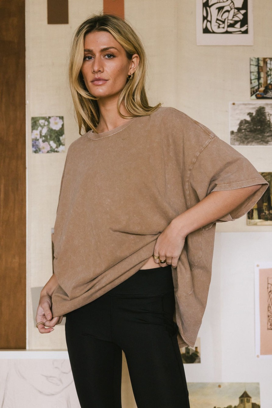 Clothing böhme | Lily Oversized T-Shirt In Brown