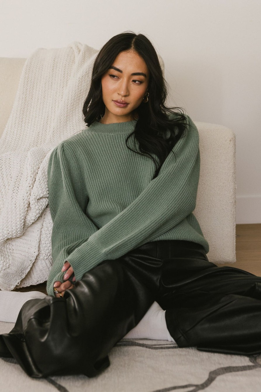 Clothing böhme | Amber Knit Sweater In Sage