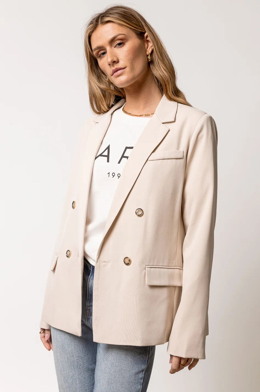 Clothing böhme | Romaine Blazer In Ivory