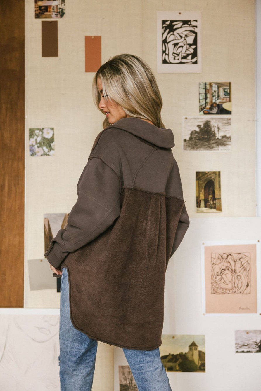 Clothing böhme | Sophie Cozy Jacket In Brown