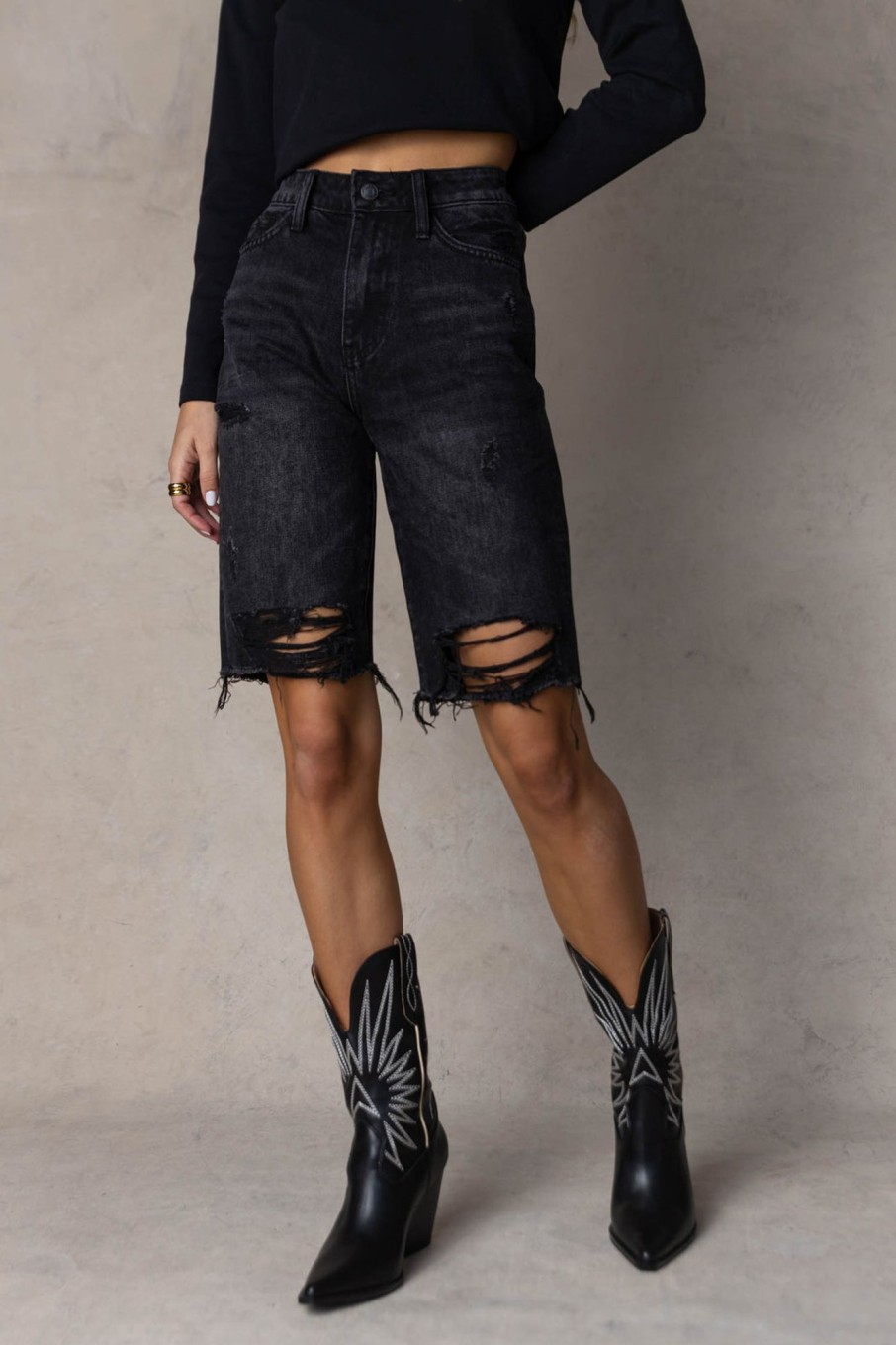 Clothing böhme | Vervet Kaelie Bermuda Shorts In Black