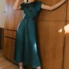 Clothing böhme | Rosalind Midi Dress In Teal