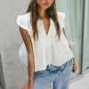 Clothing böhme | Leia Blouse In Cream