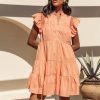 Clothing böhme | Sally Mini Dress In Orange