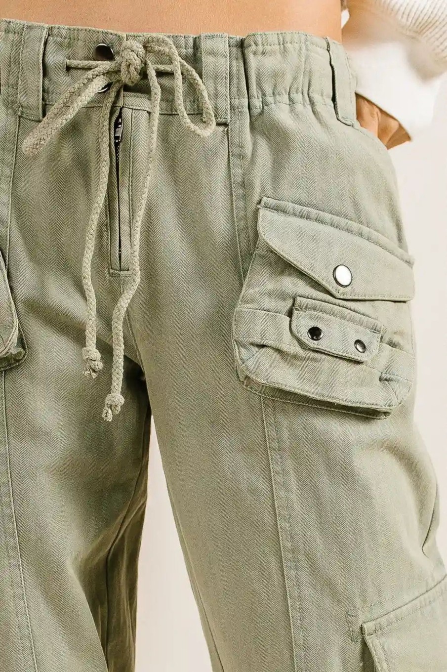 Clothing böhme | Hailey Cargo Pants In Olive