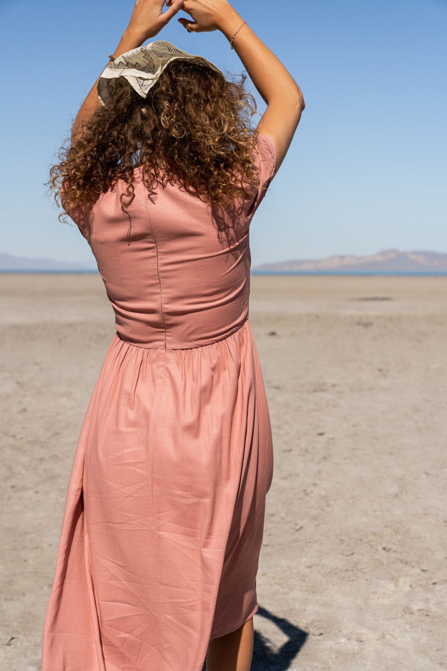 Clothing böhme | Cyrus Midi Dress In Pink