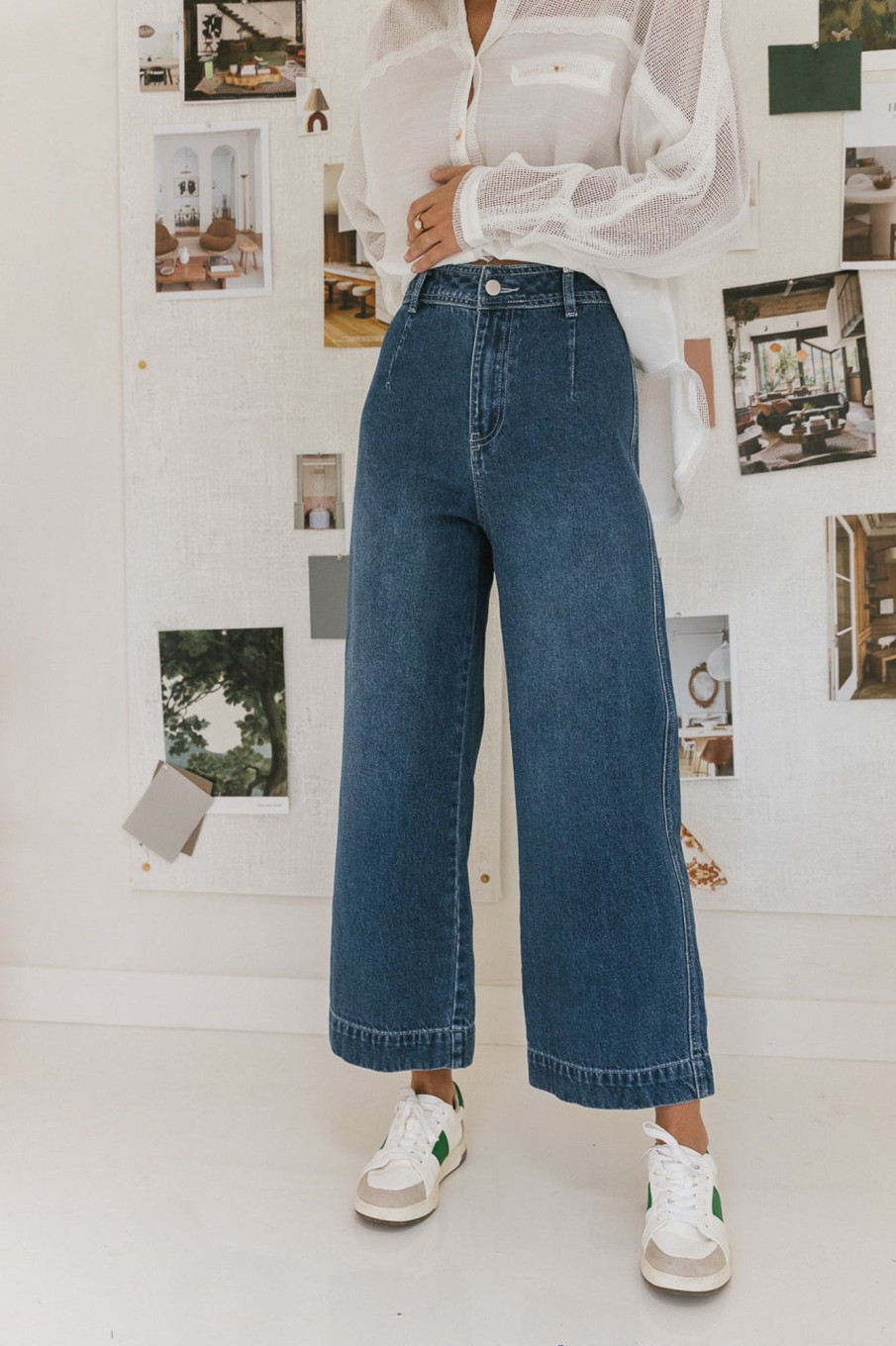 Clothing böhme | Lea Wide Leg Jeans Medium Wash