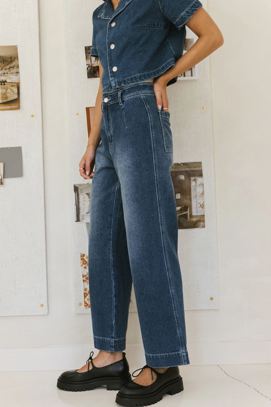 Clothing böhme | Lea Wide Leg Jeans Medium Wash