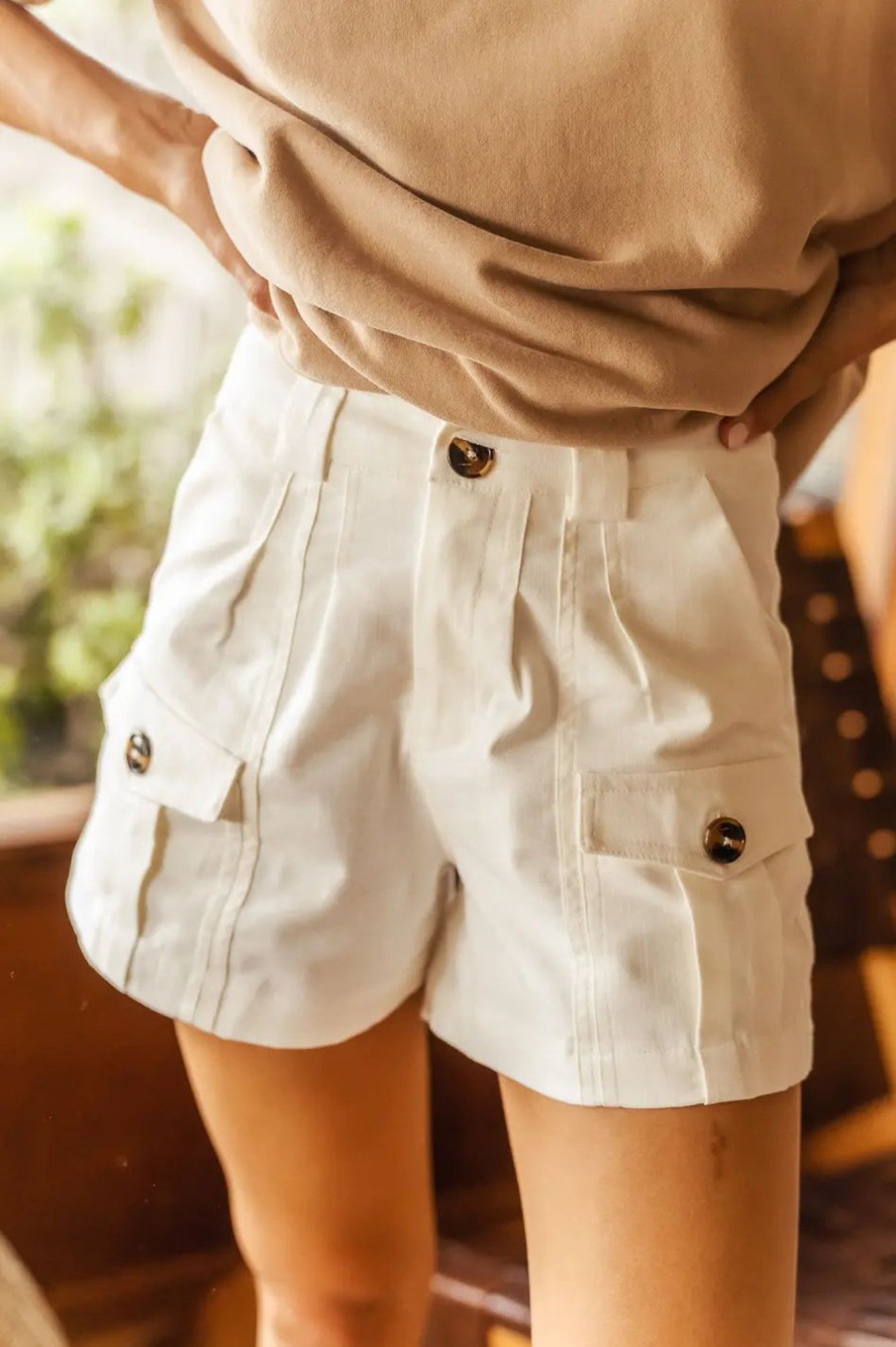 Clothing böhme | Scout Shorts In Off White