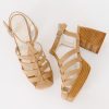 Accessories böhme | Hailee Platform Heels In Khaki