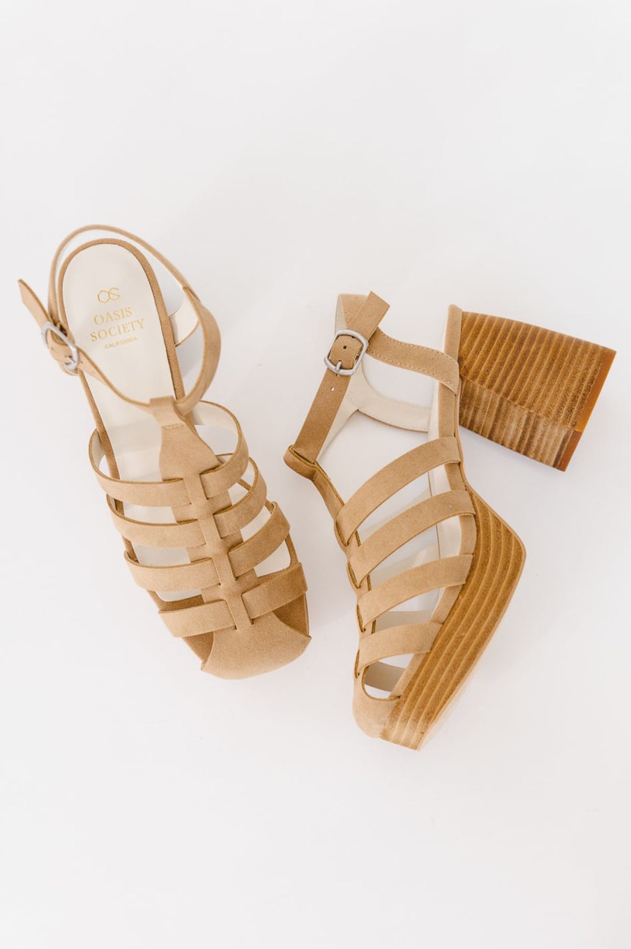 Accessories böhme | Hailee Platform Heels In Khaki