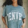 Clothing böhme | Denver Colorado Graphic Tee Green