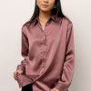 Clothing böhme | Apollo Button Up In Mauve