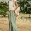 Clothing böhme | Katie Wide Leg Tencel Pants In Sage