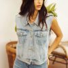 Clothing böhme | Carter Denim Vest Light Wash